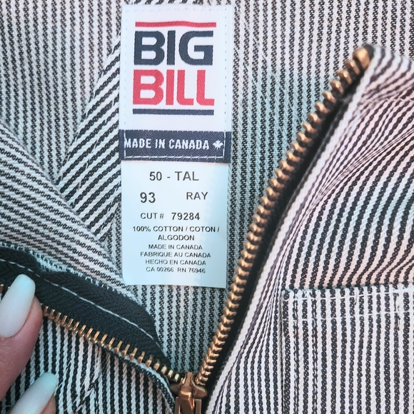 Big Bill Overalls Size 50 Tall - Picture 4 of 7